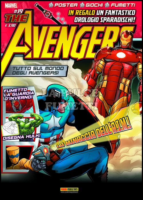 MARVEL ADVENTURES #    28 - AVENGERS MAGAZINE 19 + OROLOGIO LANCIADISCHI